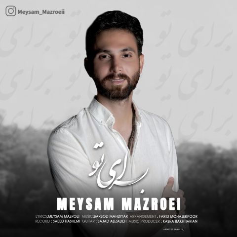 دانلود آهنگ میثم مزروعی به نام برای تو